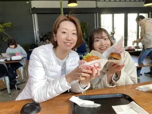 アートさんぽ道　お昼