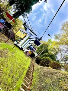 リフトで高尾山を下山